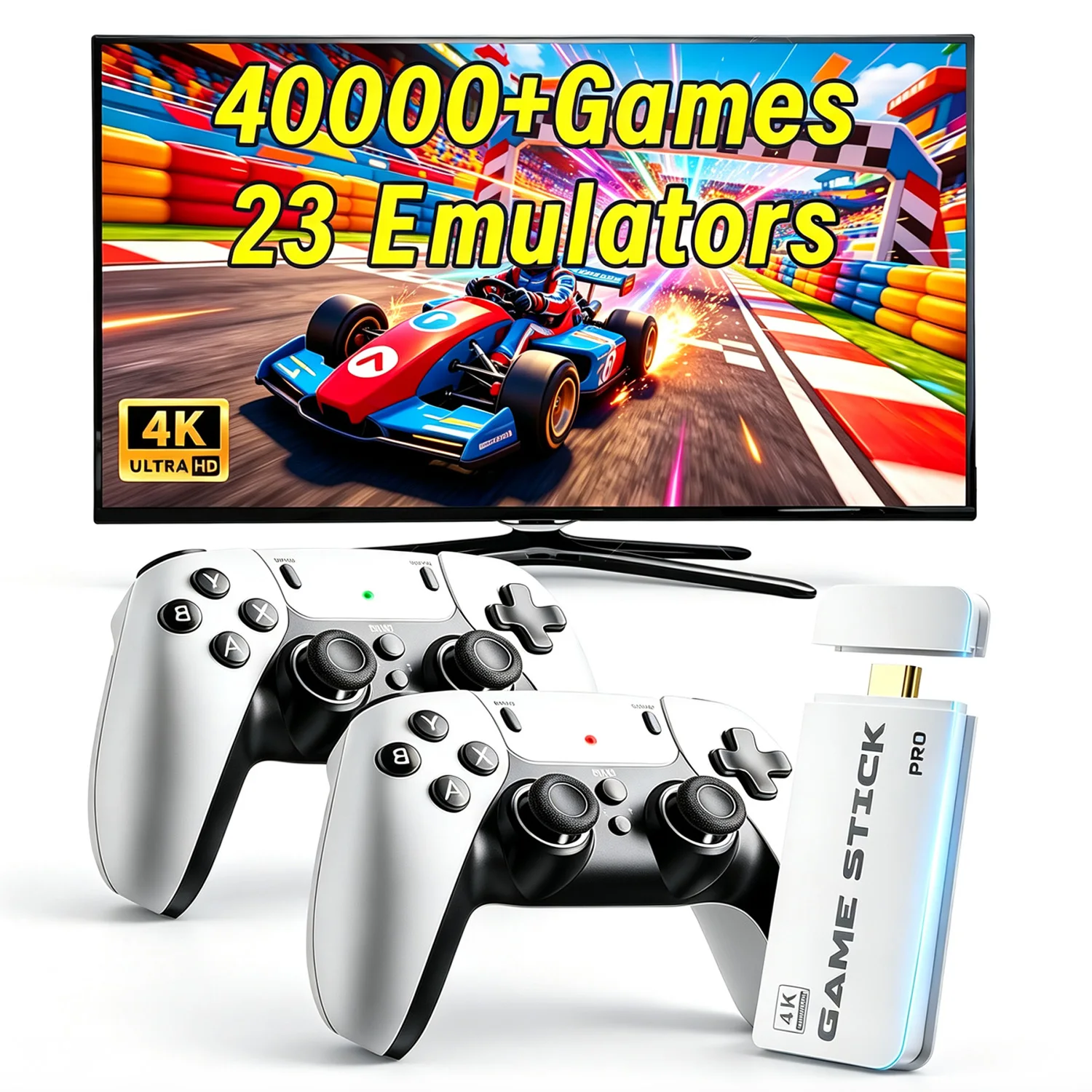 Retro Gaming Kiosk - M15 เครื่องเล่นเกมย้อนยุค รองรับการเชื่อมต่อ HDMI 4K, หน่วยความจำ