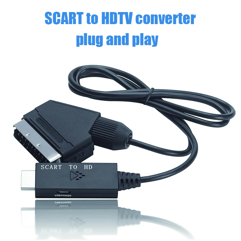 Scart To Hdmi - ตัวแปลงสัญญาณ SCART เป็น HDMI รองรับความละเอียด 1080P