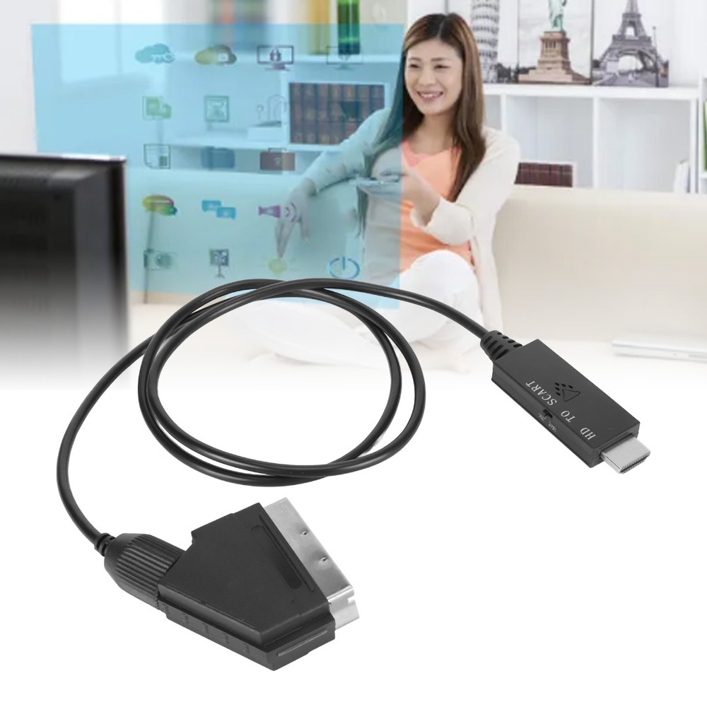 รองรับสายเคเบิลอินเทอร์เฟซมัลต - Scart To Hdmi บทวิจารณ์และราคา