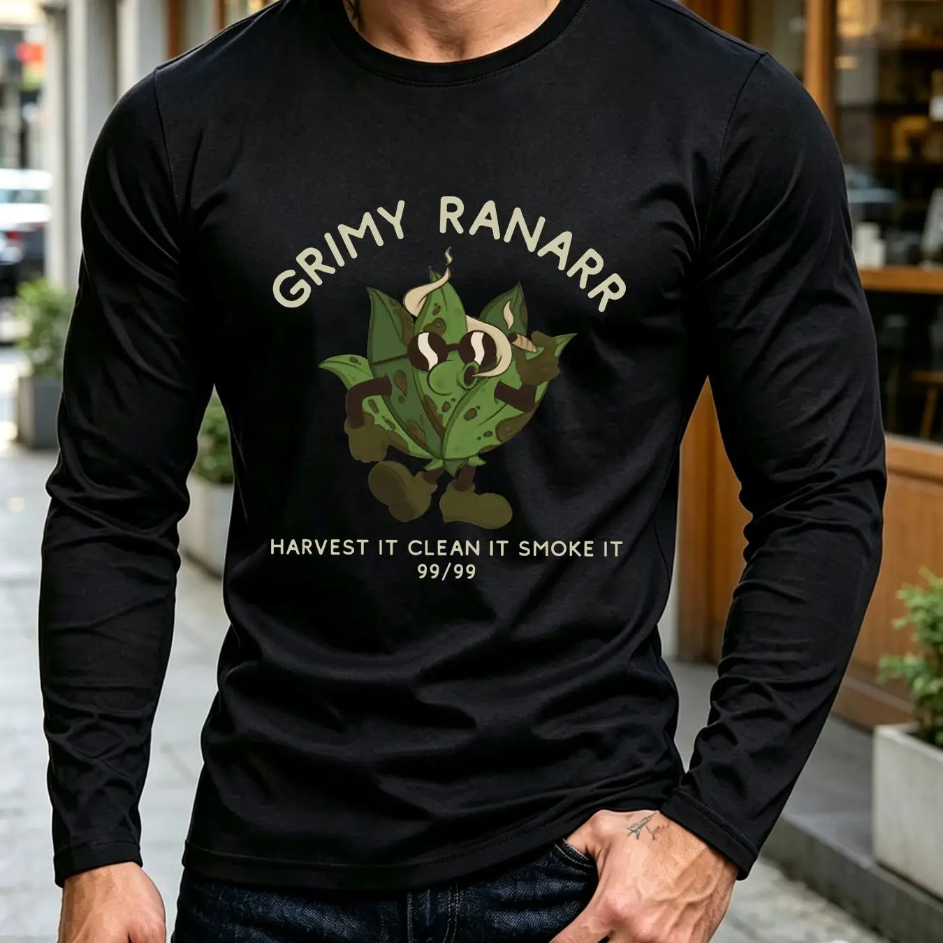 เสื้อยืดฟอกสี Grimy Ranarr คลา - Retro Gaming T Shirt บทวิจารณ์และราคา